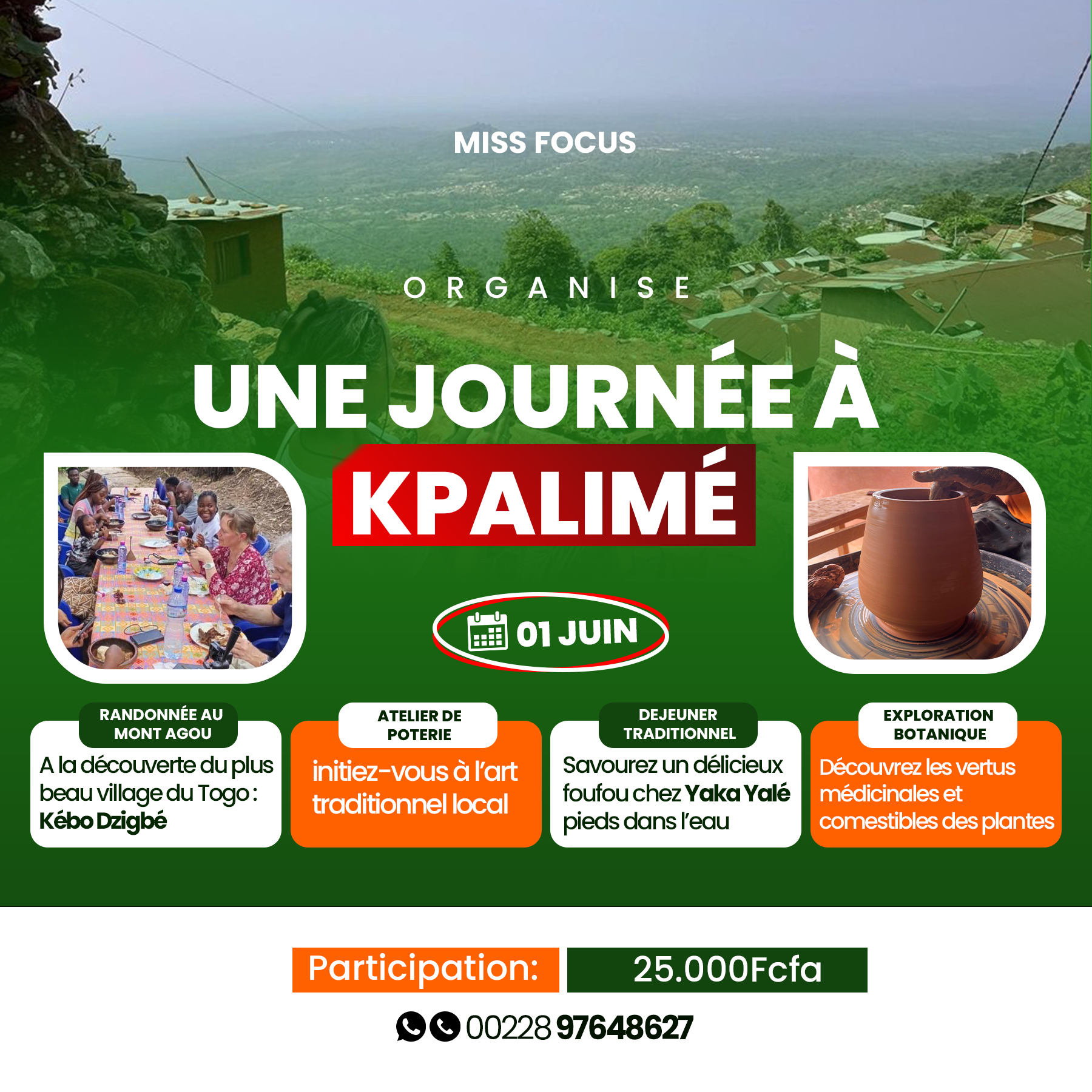 Une journée à Kpalimé